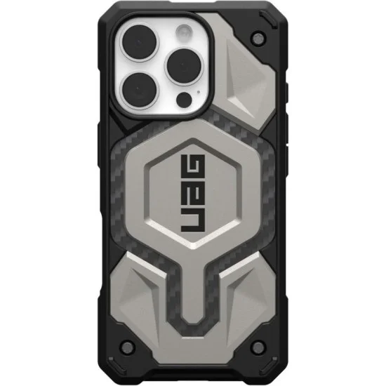 Cover Iphone 16 Pro Monarch Pro Magsafe Case Uag - Titanium